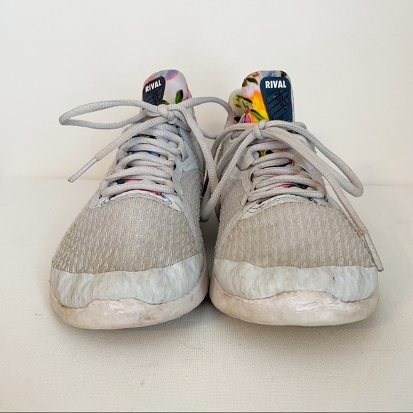 Nike Renew Rival Premium Floral Print Running Shoes - 6 - Picture 2 of 11